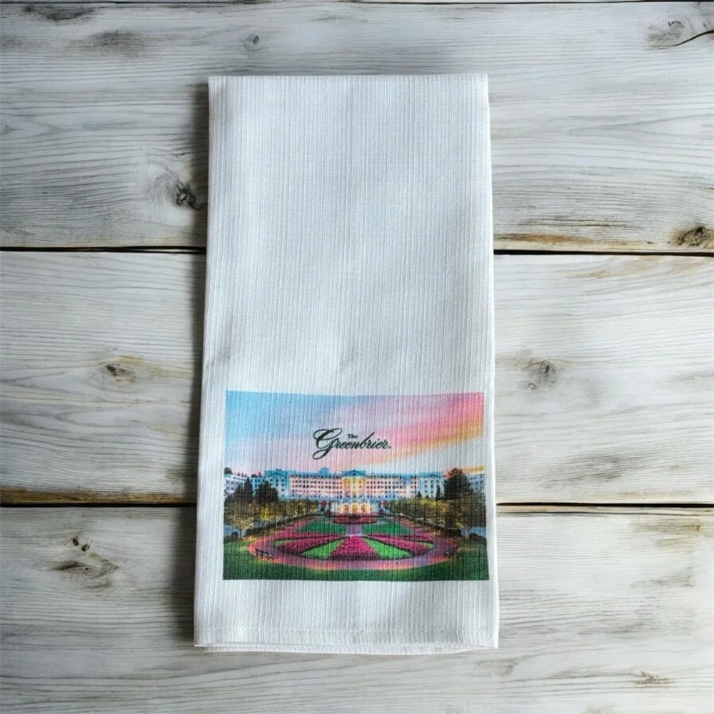 Greenbrier | Kitchen | New The Greenbrier Resort White Kitchen Towel ...